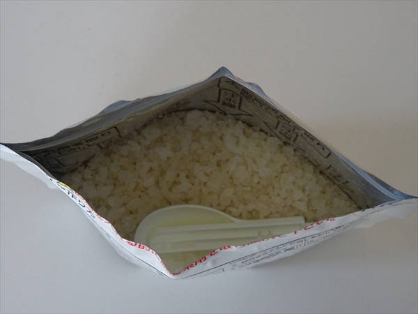 アルファー食品の安心米、白米